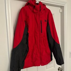 Red and gray men North Face!